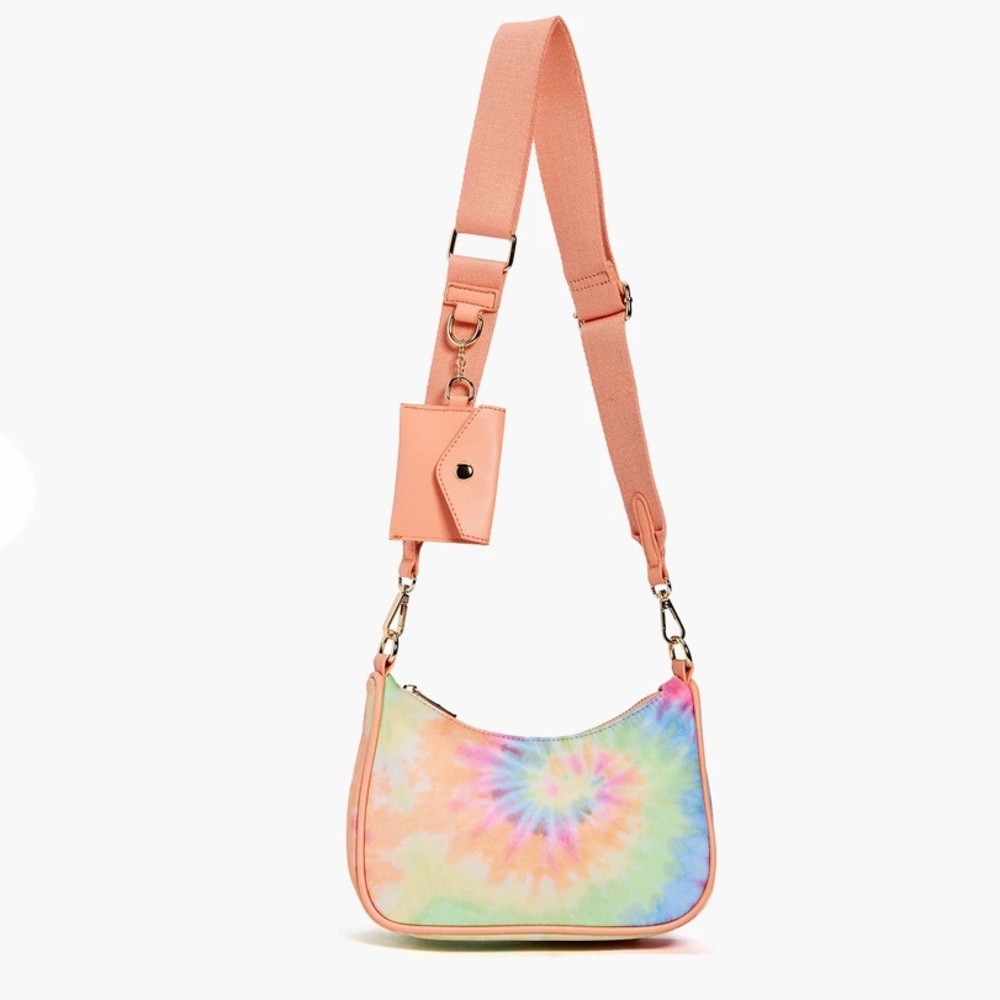 Like dreams tie dye cross body bag purse